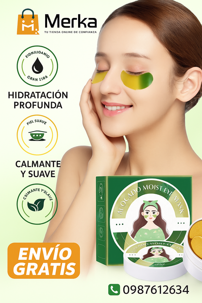 PARCHES DE COLAGENO KISS CROWN AGUACATE