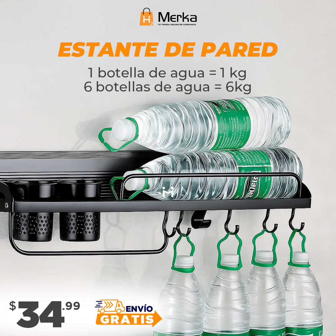 ✅Estante de pared cocina organizador